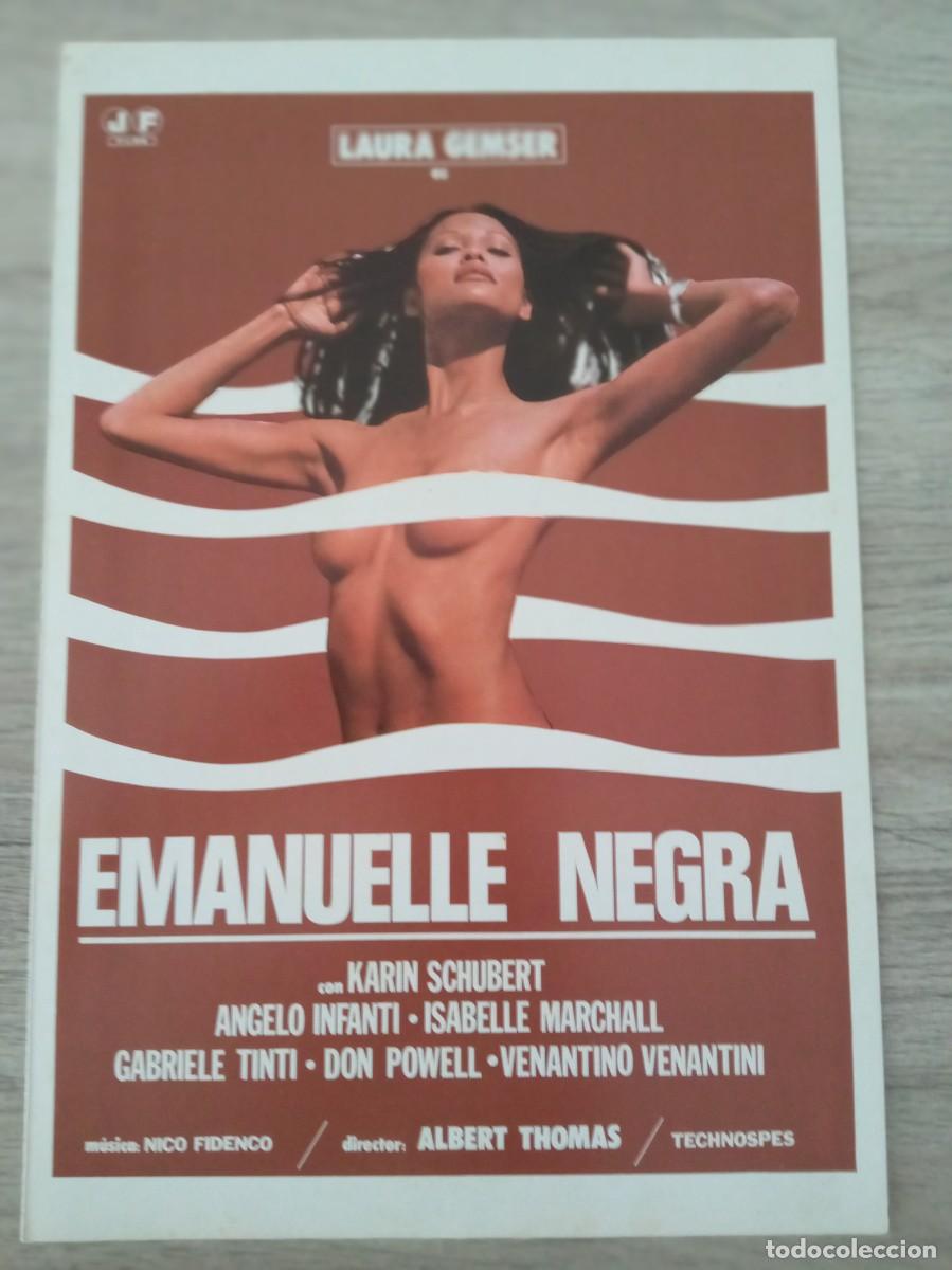 Cine: GU&Iacute;A PUBLICITARIA DE LA PEL&Iacute;CULA EMANUELLE NEGRA, LAURA GEMSER