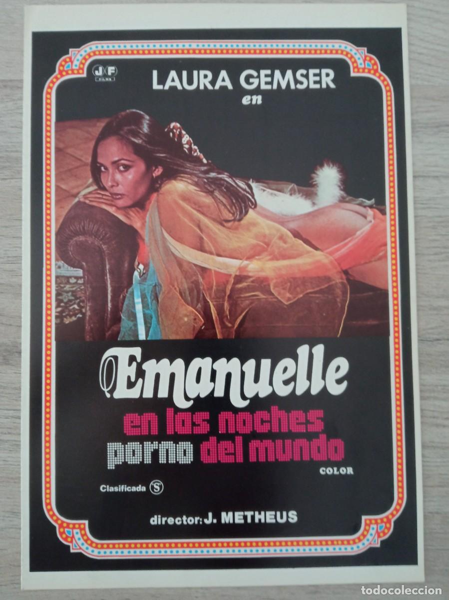 Cine: GU&Iacute;A PUBLICITARIA DE LA PEL&Iacute;CULA EMANUELLE EN LAS NOCHES PORNO DEL MUNDO, LAURA GEMSER