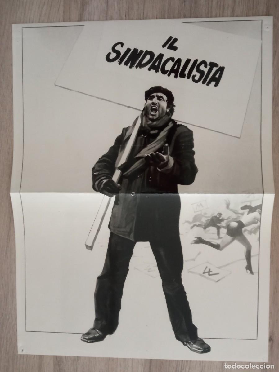 Cine: GU&Iacute;A PUBLICITARIA DE LA PEL&Iacute;CULA EL SINDICALISTA, LANDO BUZZANCA