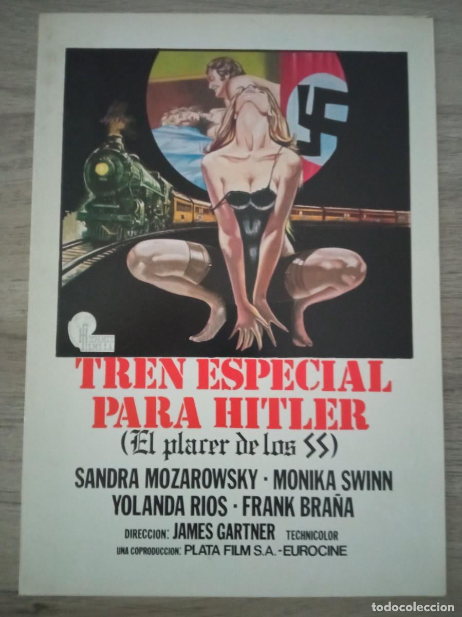 Cine: GU&Iacute;A PUBLICITARIA DE LA PEL&Iacute;CULA TREN ESPECIAL PARA HITLER, SANDRA MOZAROWSKY