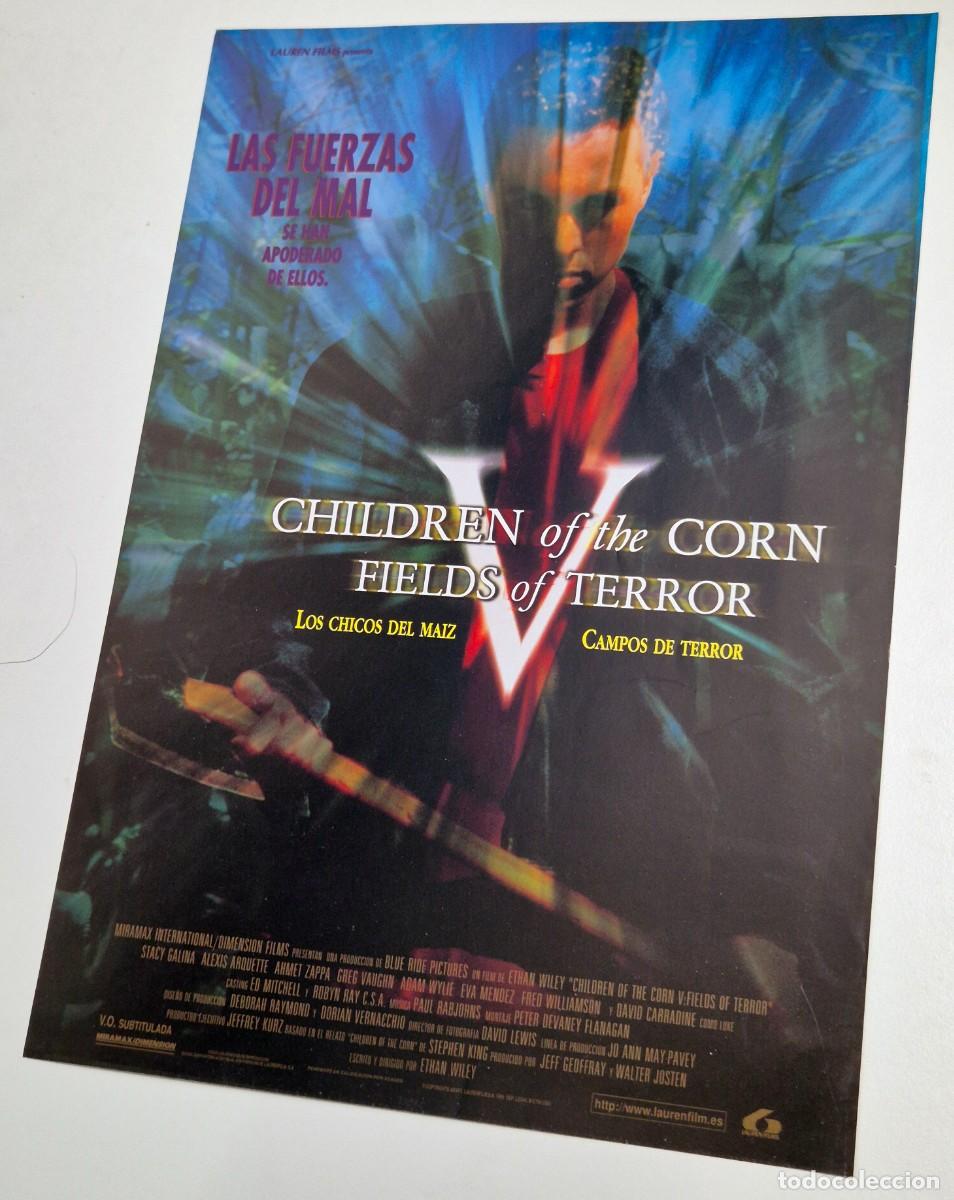 Cine: Gu&iacute;a publicitaria de Los chicos del ma&iacute;z V: Campos de terror de Ethan Wiley (1998)