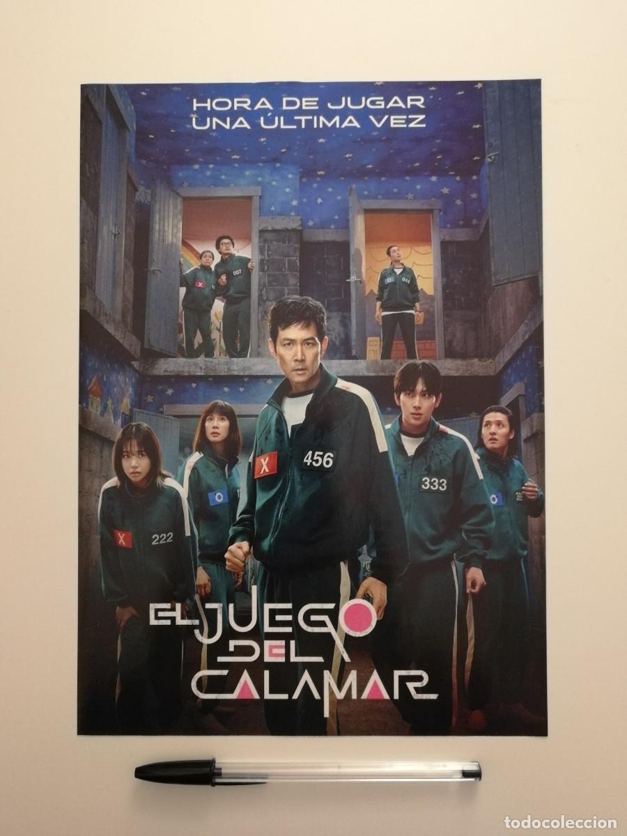 Cine: FICHA COLECCIONABLE -A4- EL JUEGO DEL CALAMAR - SERIE TV - CIENCIA FICCION