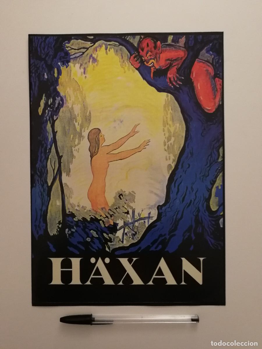 Cine: FICHA COLECCIONABLE -A4- H&auml;xan La brujer&iacute;a a trav&eacute;s de los tiempos - TERROR - Benjamin Christensen