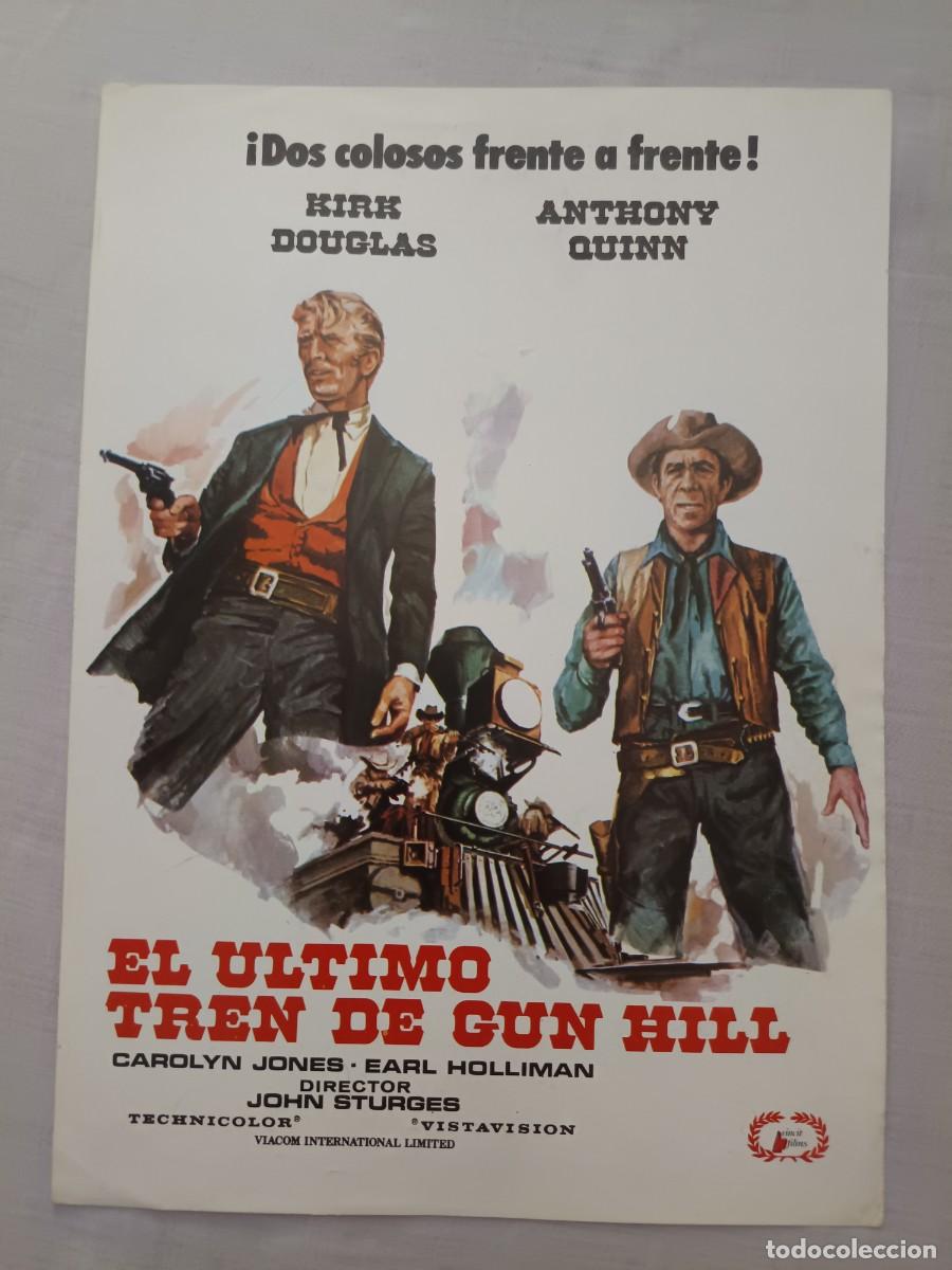 Cine: GUIA DE CINE SENCILLA EL ULTIMO TREN DE GUN HILL KIRK DOUGLAS