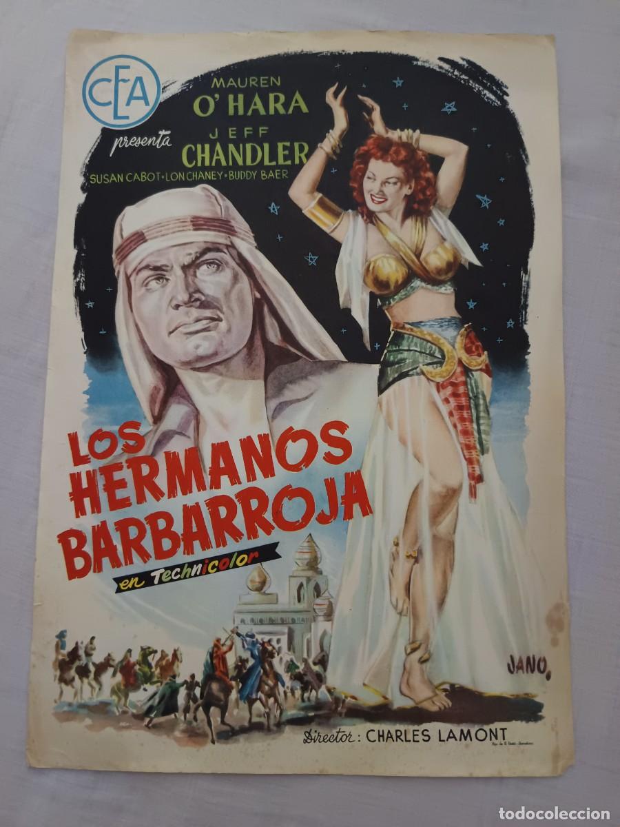 Cine: GUIA DE CINE SENCILLA LOS HERMANOS BARBARROJA JEFF CHANDLER