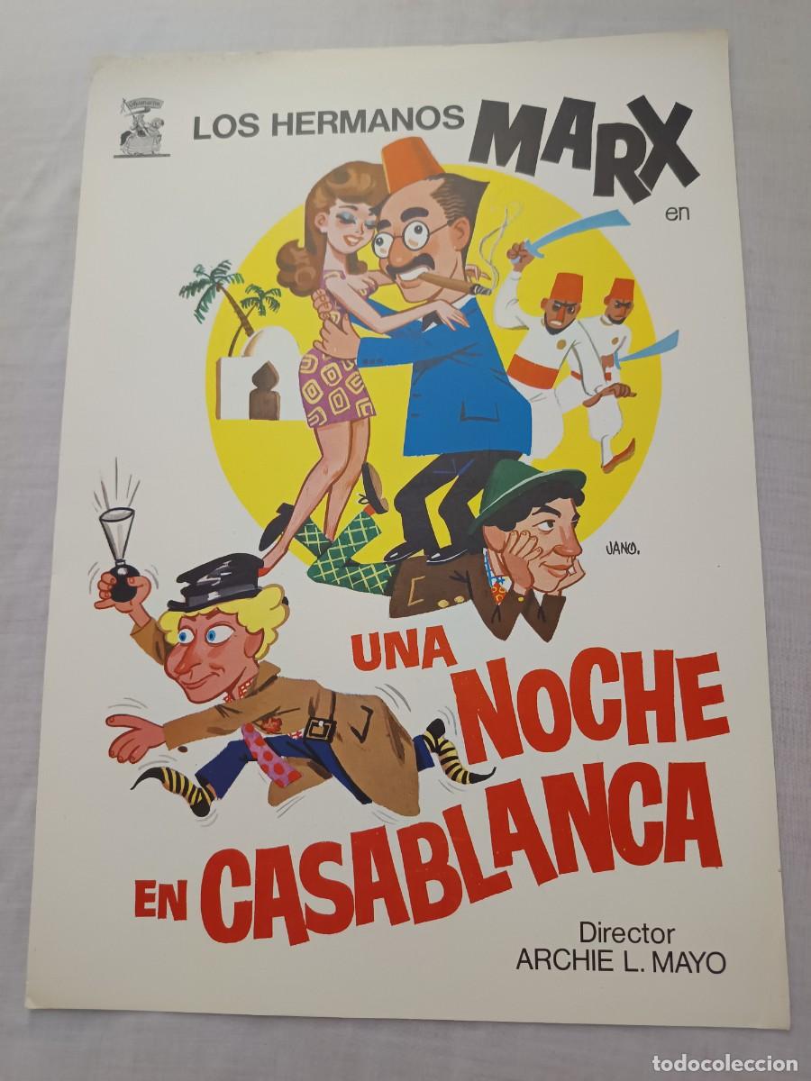 Cine: GUIA DE CINE SENCILLA UNA NOCHE EN CASABLANCA LOS HERMANOS MARX