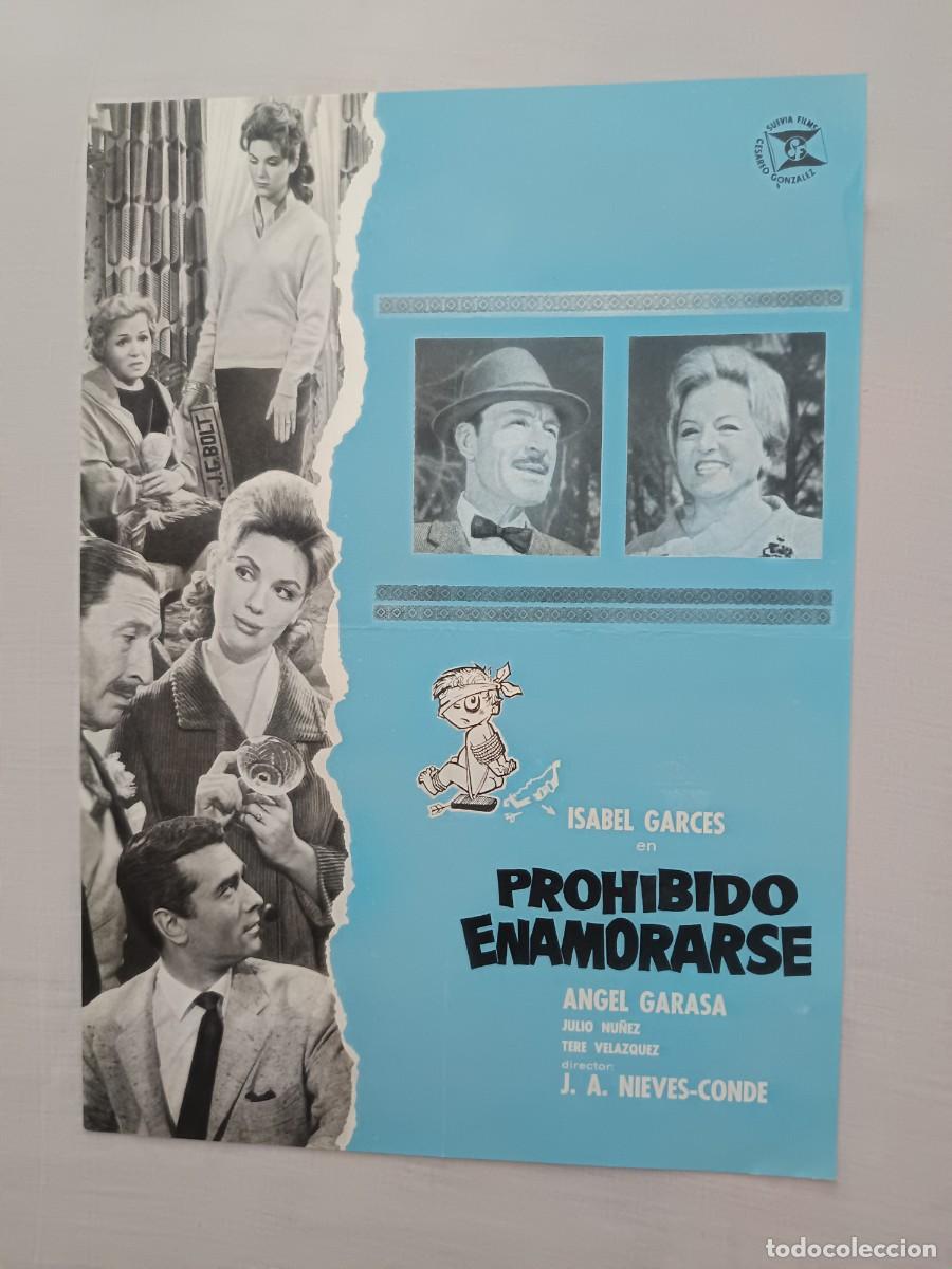Cine: GUIA DE CINE SENCILLA PROHIBIDO ENAMORARSE ISABEL GARCES