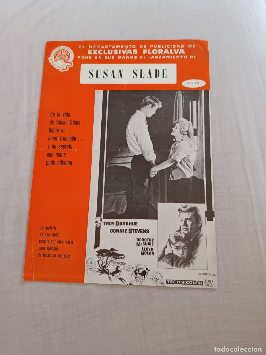 Cine: GUIA DE CINE DOBLE SUSAN SLADE TROY DONAHUE