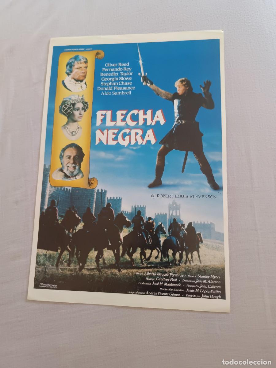 Cine: GUIA DE CINE SENCILLA LA FLECHA NEGRA FERNANDO REY OLIVER REED