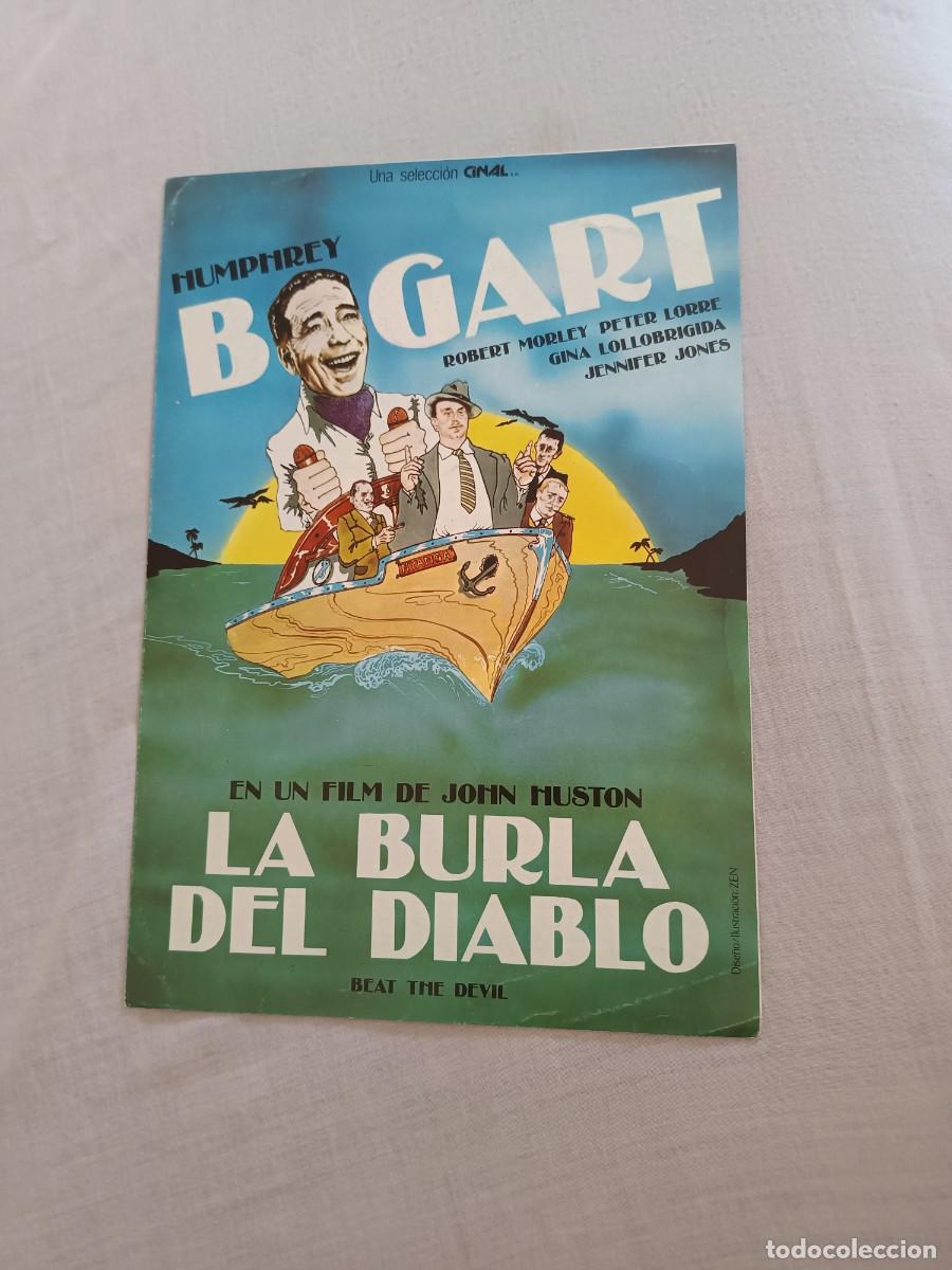Cine: GUIA DE CINE DOBLE LA BURLA DEL DIABLO HUMPHREY BOGART
