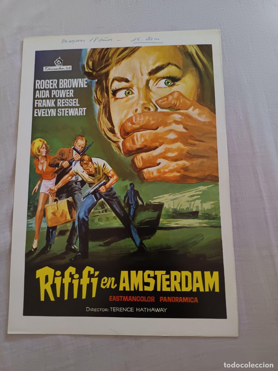 Cine: GUIA DE CINE DOBLE RIFIFI EN AMSTERDAM ROGER BROWNE