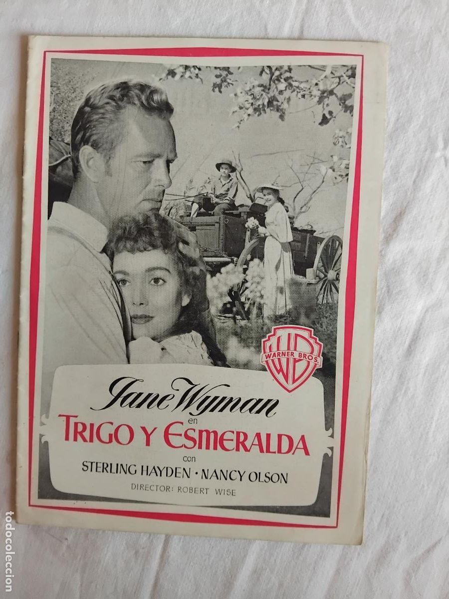 Cine: TRIGO Y ESMERALDA. JANE WYMAN. GUIA DE CINE