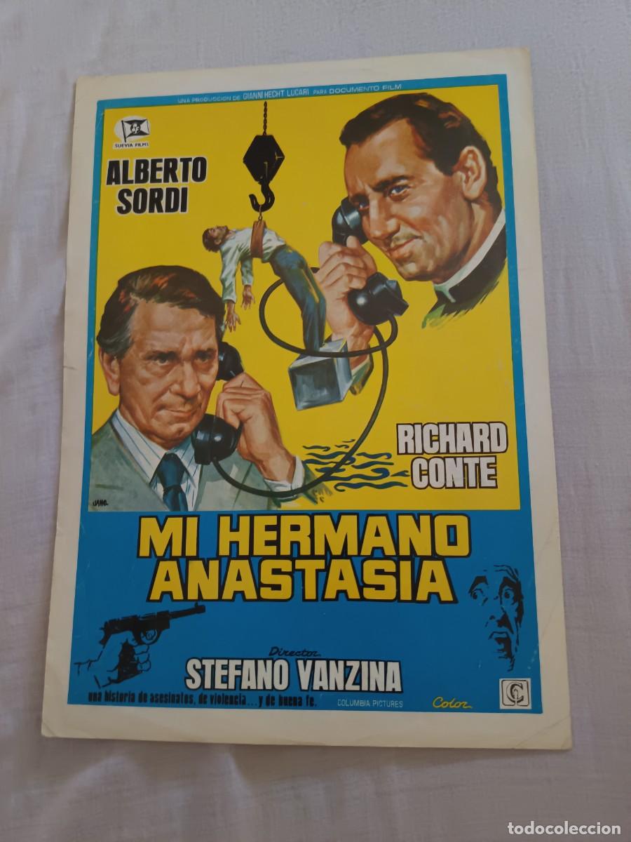 Cine: GUIA DE CINE SENCILLA MI HERMANO ANASTASIA ALBERTO SORDI