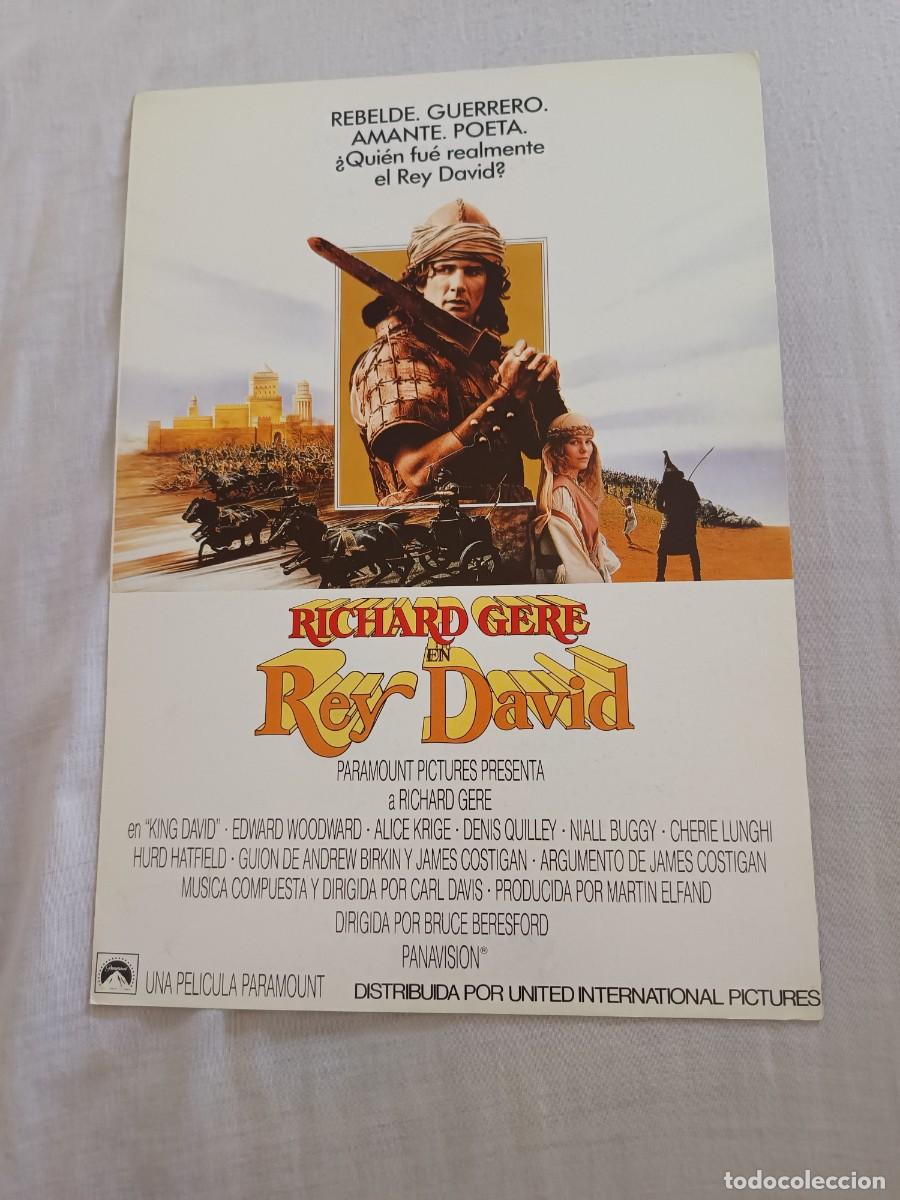 Cine: GUIA DE CINE DOBLE REY DAVID RICHARD GERE