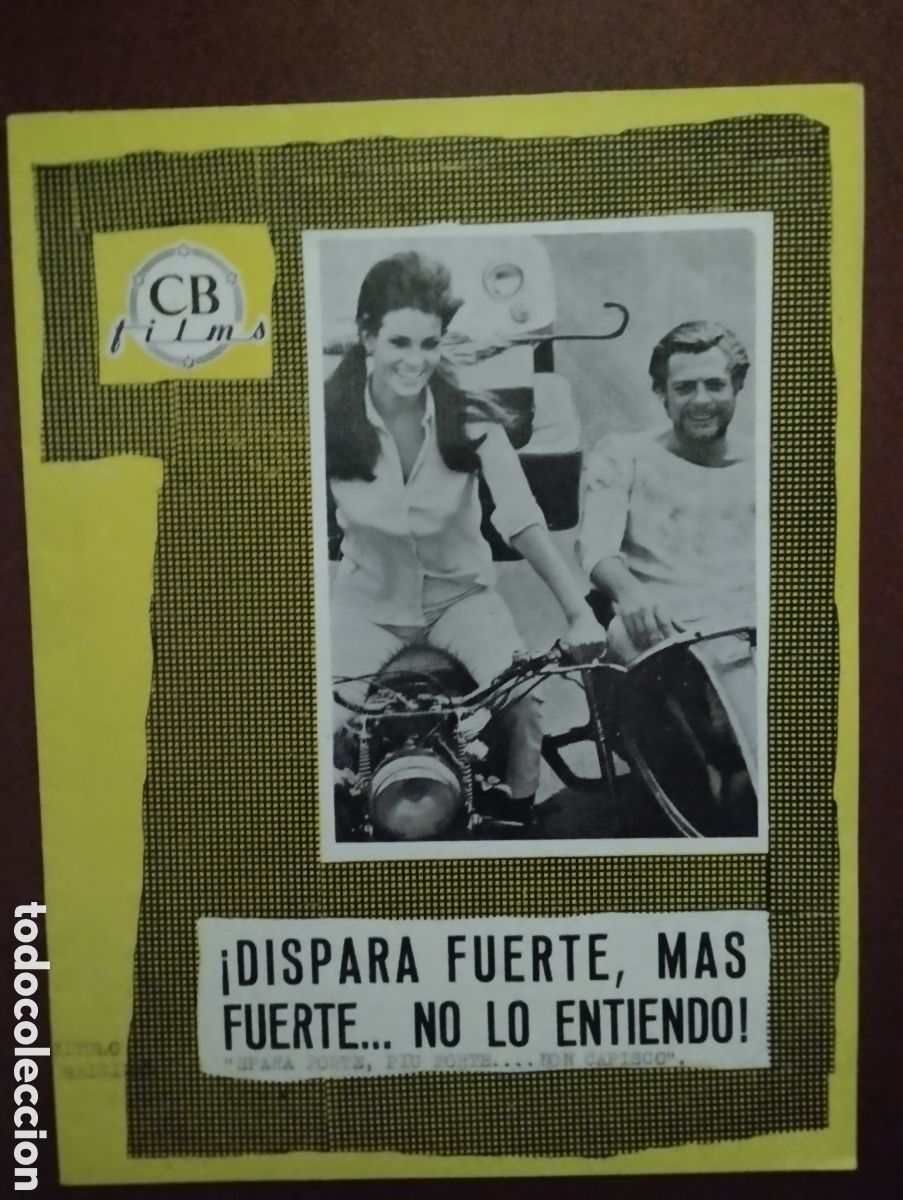 Cine: GUIA VARIAS P&Aacute;GINAS - DISPARA FUERTE MAS FUERTE NOLO ENTIENDO