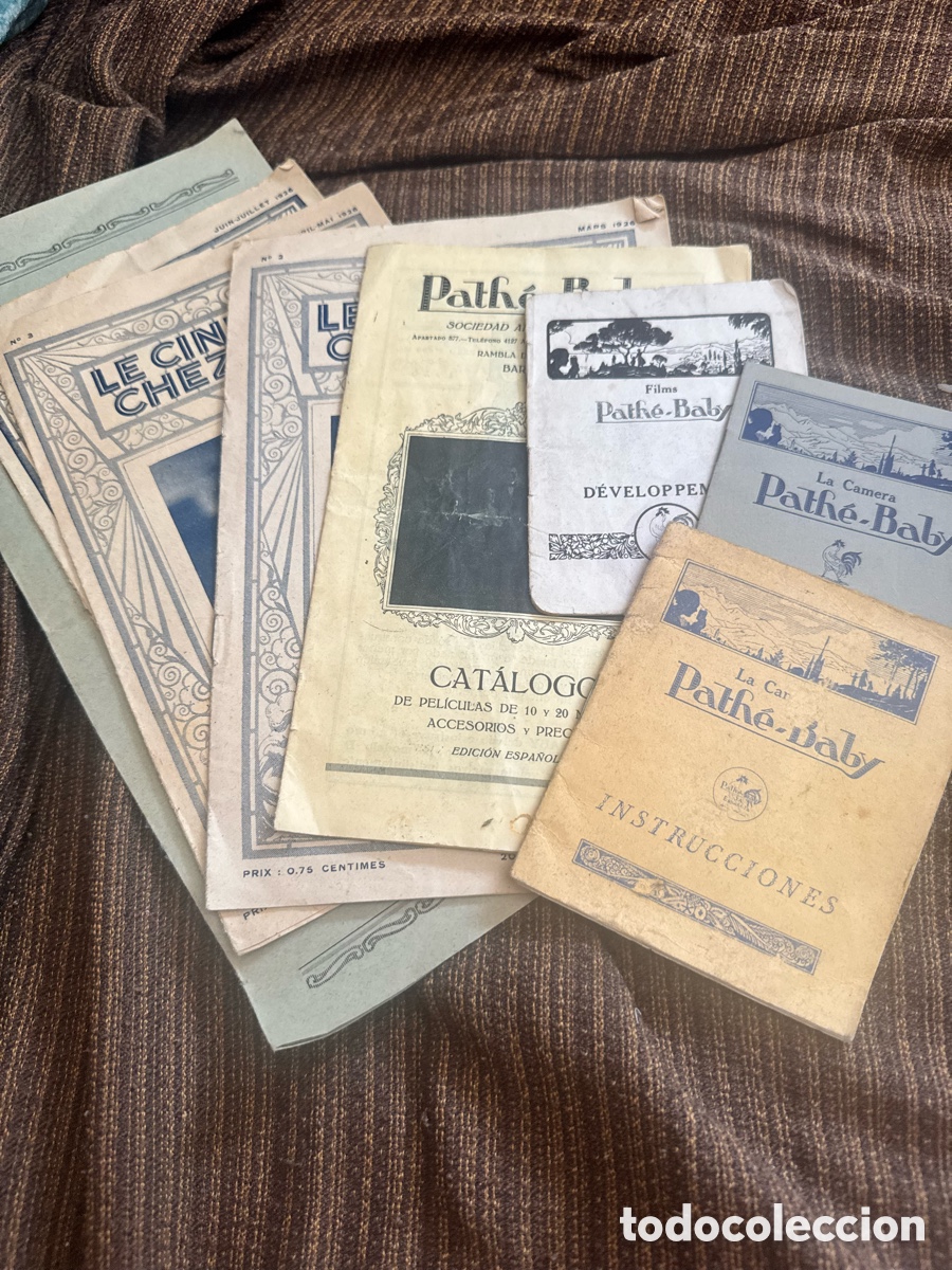 Cine: Lote documental original Path&eacute;-Baby &ndash; Barcelona 1926 &ndash; Cine dom&eacute;stico