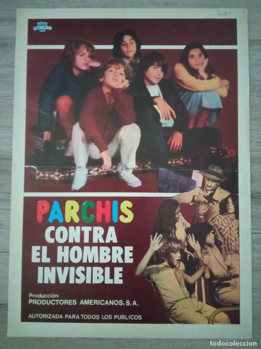 Cine: GU&Iacute;A PUBLICITARIA DE LA PEL&Iacute;CULA PARCHIS CONTRA EL HOMBRE INVISIBLE