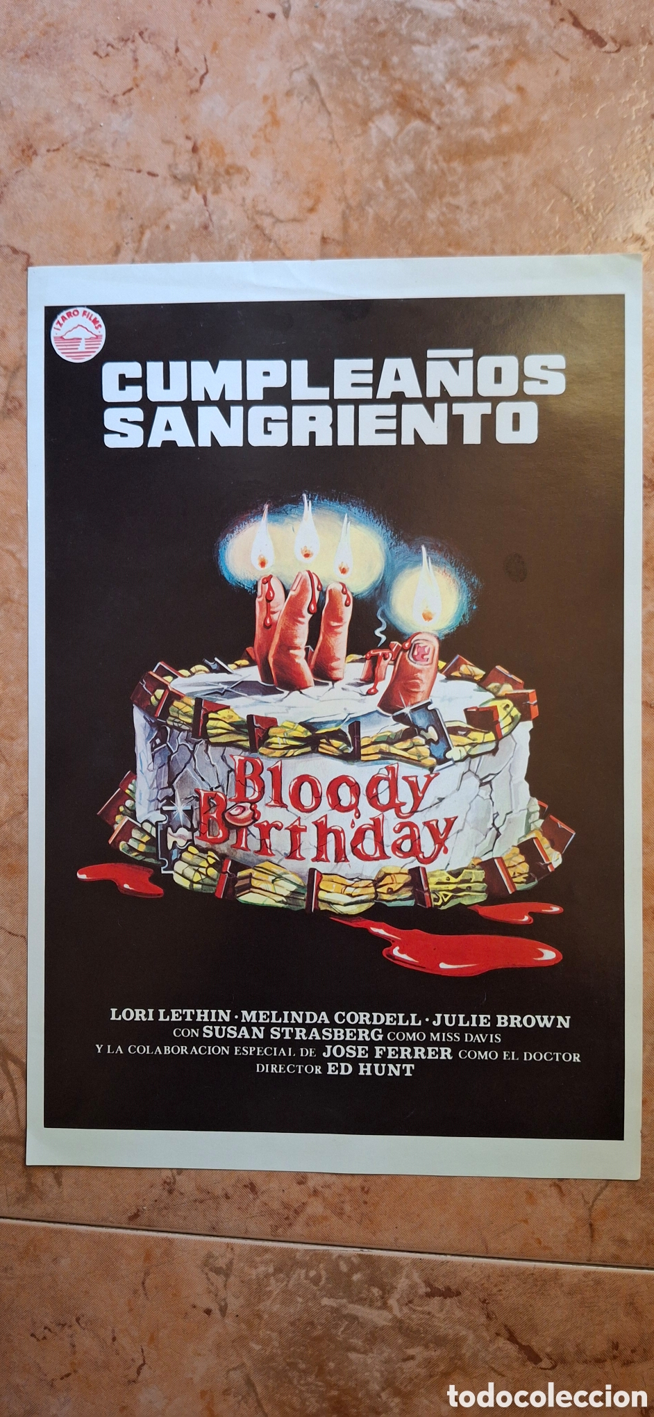 Cinema: Gu&iacute;a de cine original - CUMPLEA&Ntilde;OS SANGRIENTO (Bloody Birthday, 1981) Terror Slasher - &Iacute;zaro Films