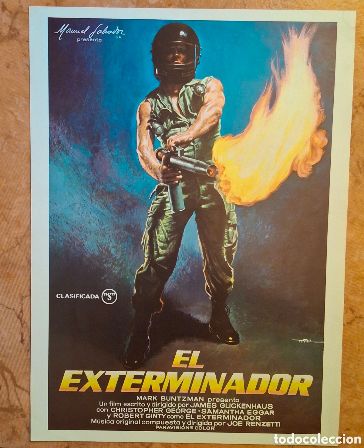 Cine: Original El Exterminador (1980) - Pressbook Coleccionismo Clasificaci&oacute;n S