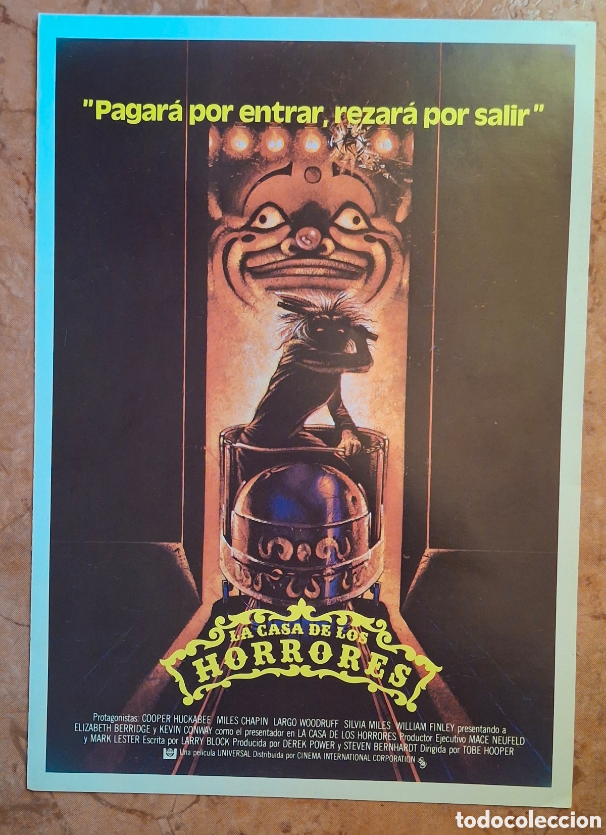Cine: Diptico original - LA CASA DE LOS HORRORES (The Funhouse, 1981) - Tobe Hooper