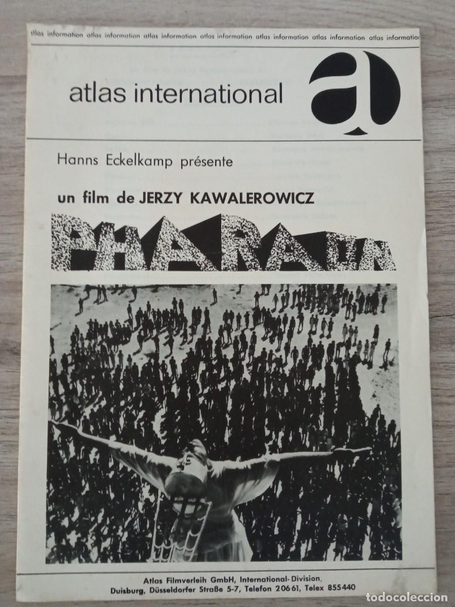 Cine: PHARAON, JERRY KAWALEROWICZ, DOSSIER FRANCES DE 12 HOJAS