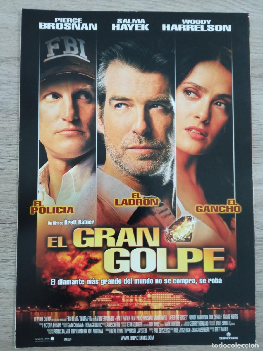 Cine: GU&Iacute;A PUBLICITARIA DE LA PEL&Iacute;CULA EL GRAN GOLPE, PIERCE BROSNAN, DEFECTUOSA