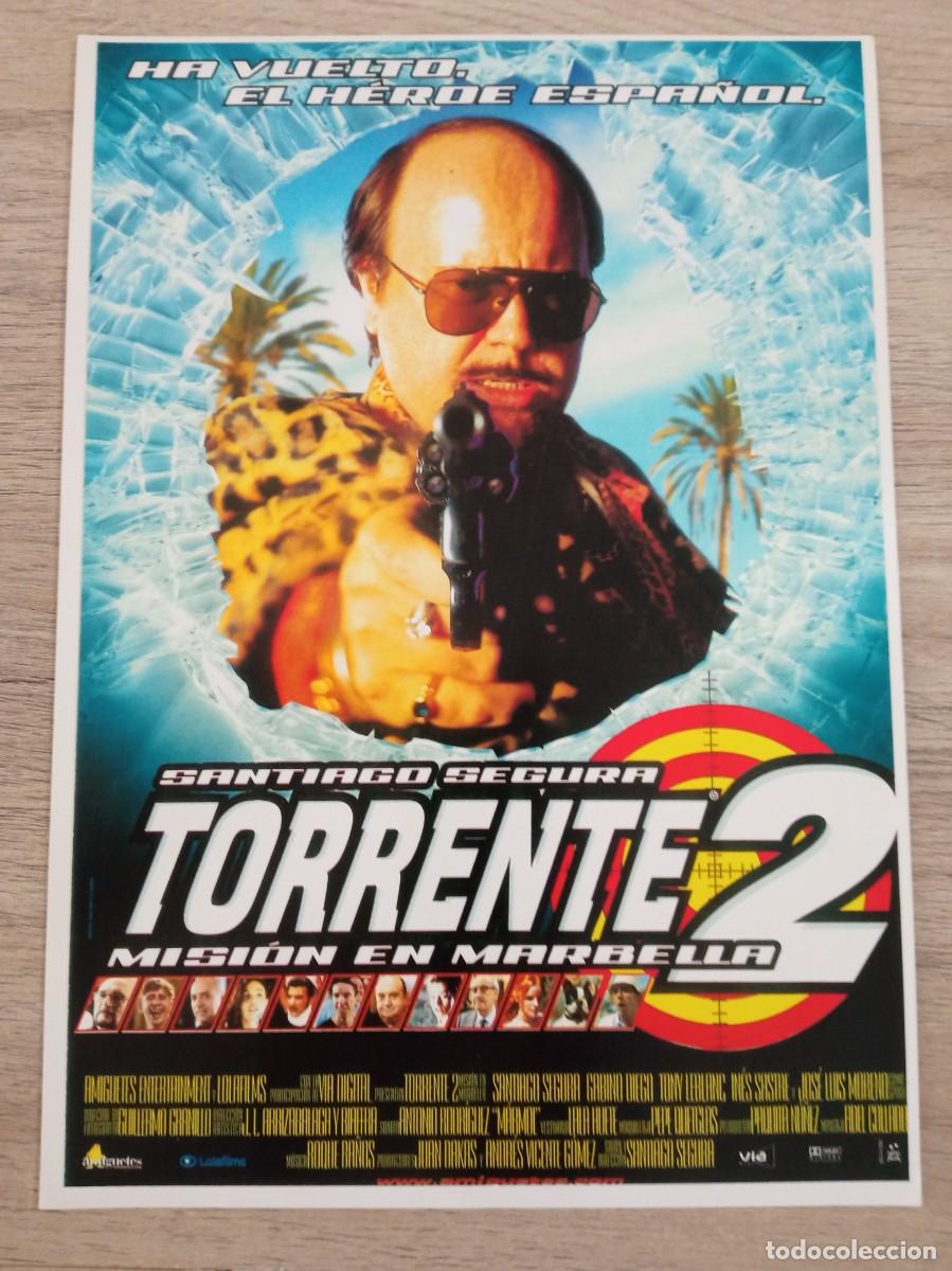 Cine: TORRENTE 2, MISION EN MARBELLA, SANTIAGO SEGURA, EN BLANCO POR DETRAS