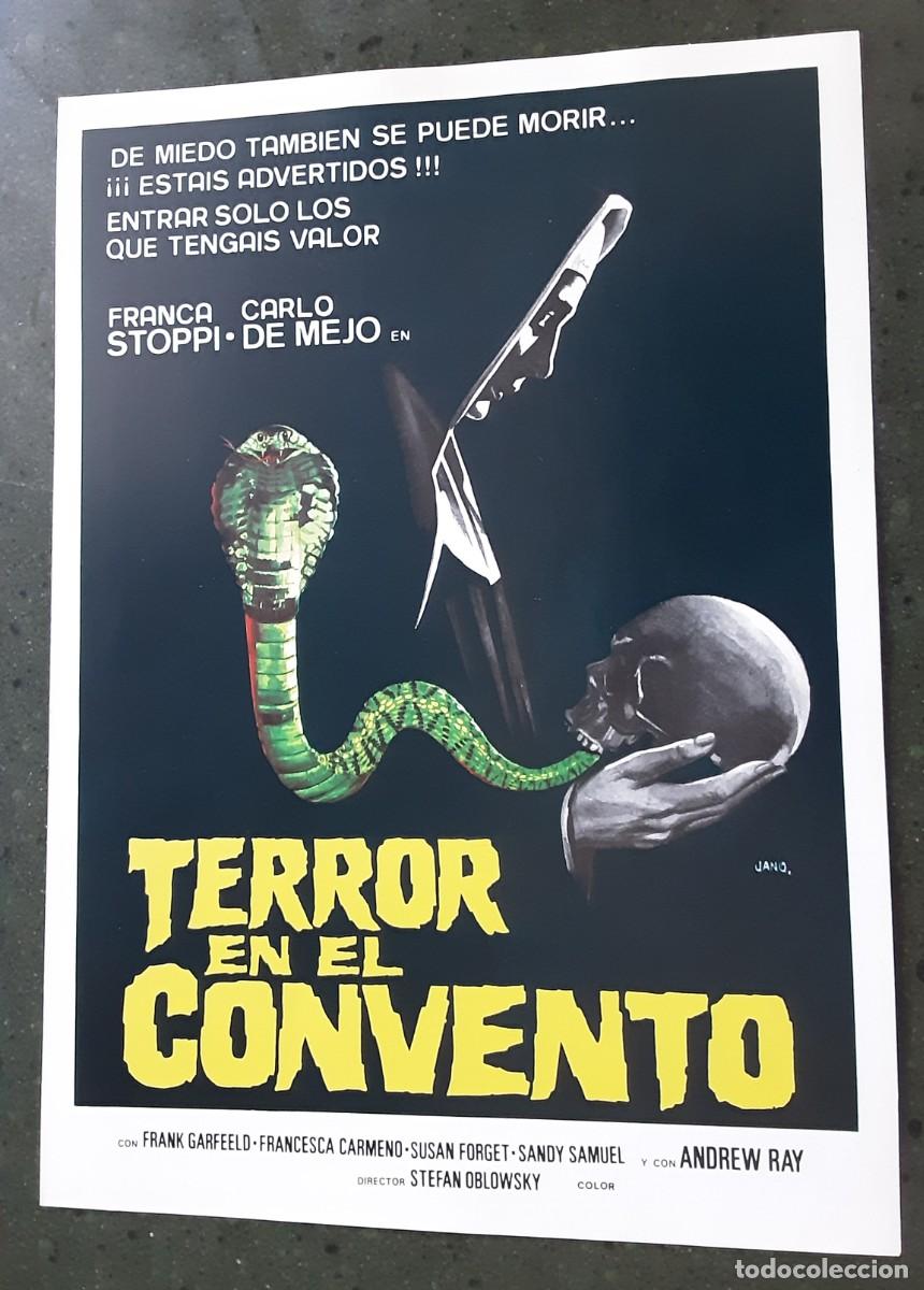 Cine: TERROR EN EL CONVENTO, FRANCA STOPPI, CARLO DE MEJO.