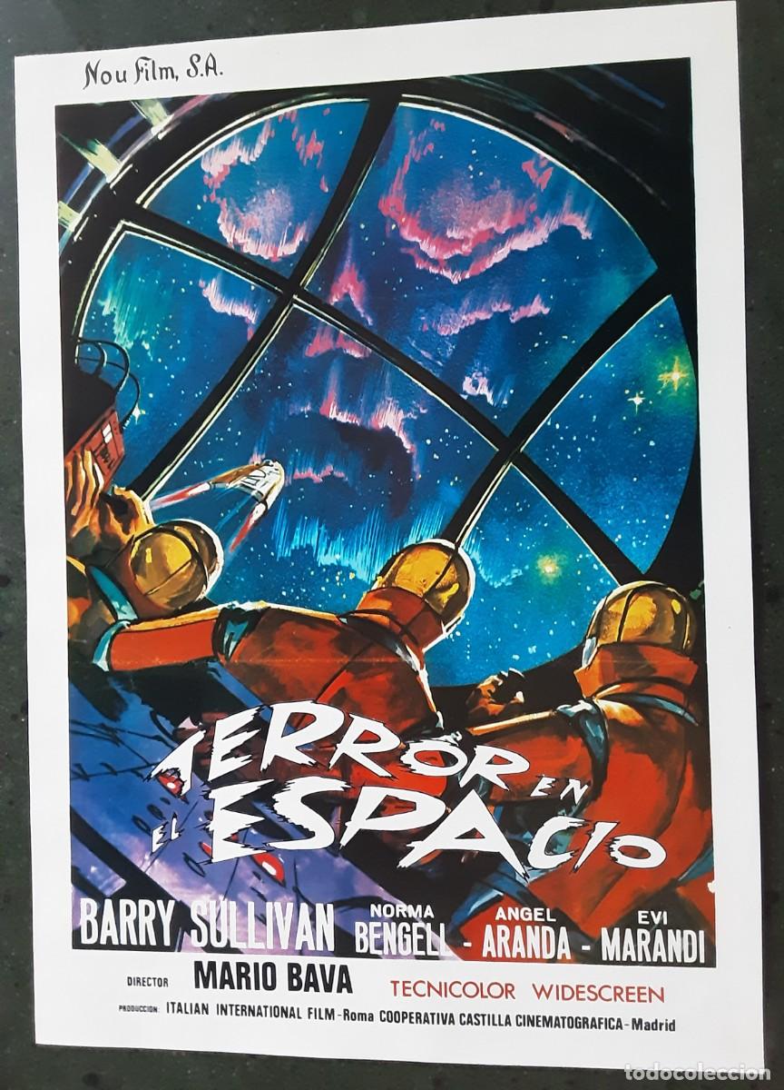 Cine: TERROR EN EL ESPACIO, BARRY SULLIVAN, NORMA BENGELL. DIRECTOR MARIO BAVA
