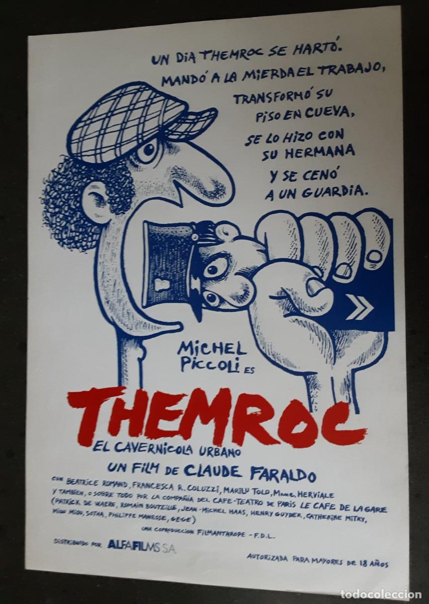 Cine: THEMROC EL CAVERNICOLA HUMANO, MICHEL PICCOLI, MARILU TOLO.