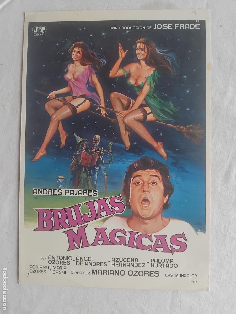 Cine: GUIA DE CINE ORIGINAL BRUJAS MAGICAS. ANDRES PAJARES