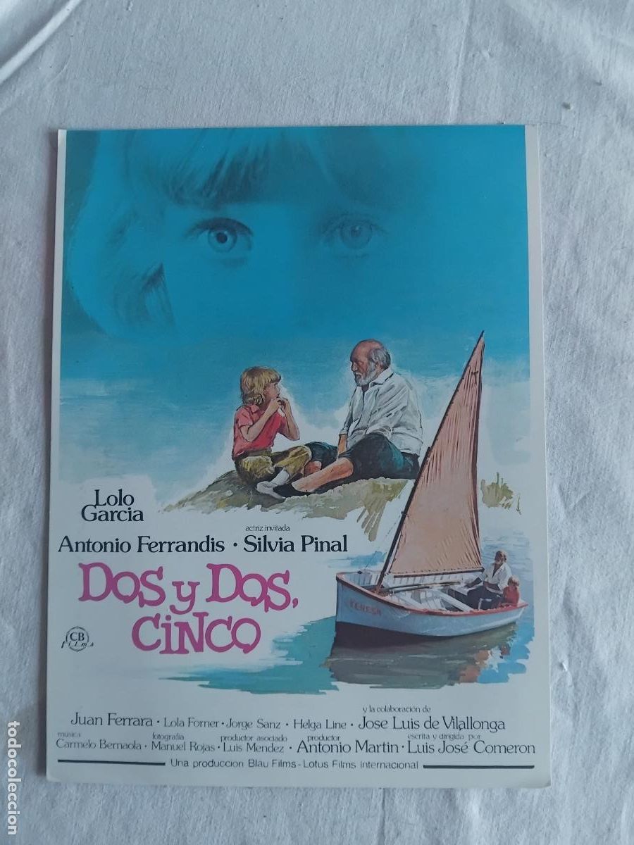 Cine: GUIA DE CINE ORIGINAL DOS Y DOS CINCO. LOLO GARCIA. ANTONIO FERRANDIS. SILVIA PINAL.