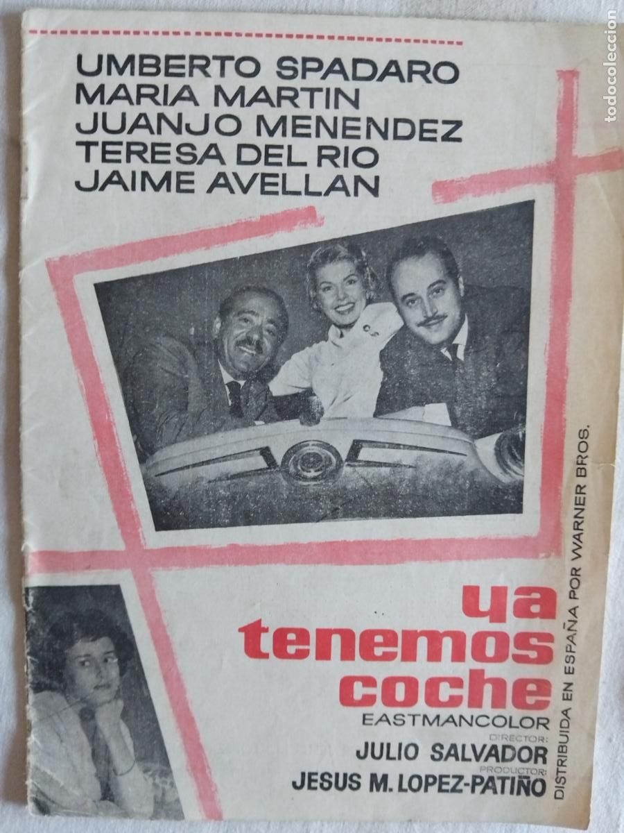 Cine: GUIA DE CINE YA TENEMOS COCHE JUANJO MENENDEZ JULIO SALVADOR