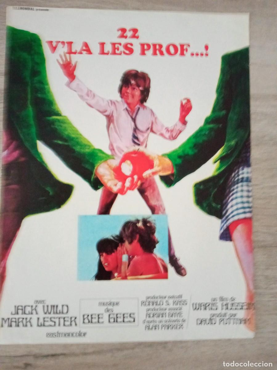 Cine: 22 V`LA LES PROF...! (MELODY), MARK LESTER, GU&Iacute;A FRANCESA