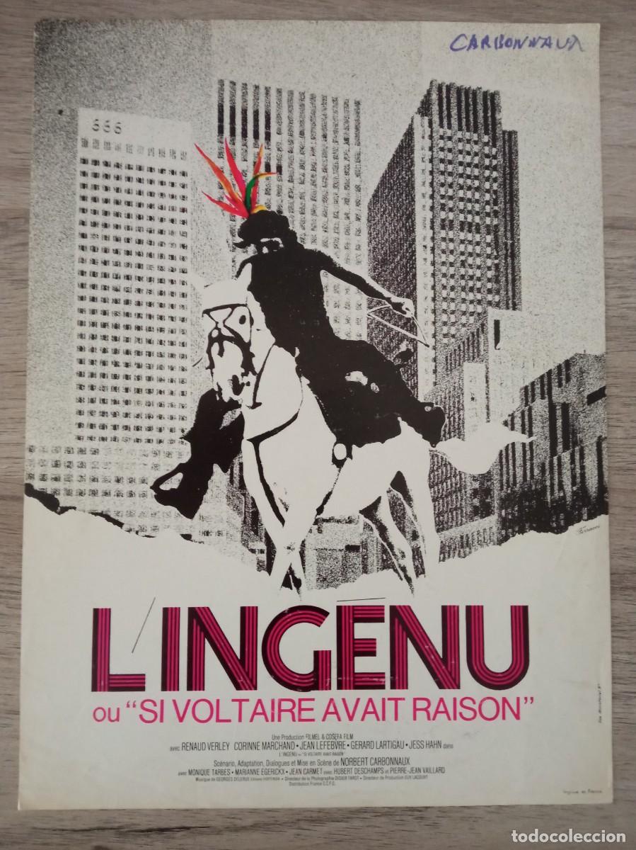 Cine: L`INGENU OU SI VOLTAIRE AVAIT RAISON, RENAUD VERLEY, GU&Iacute;A FRANCESA