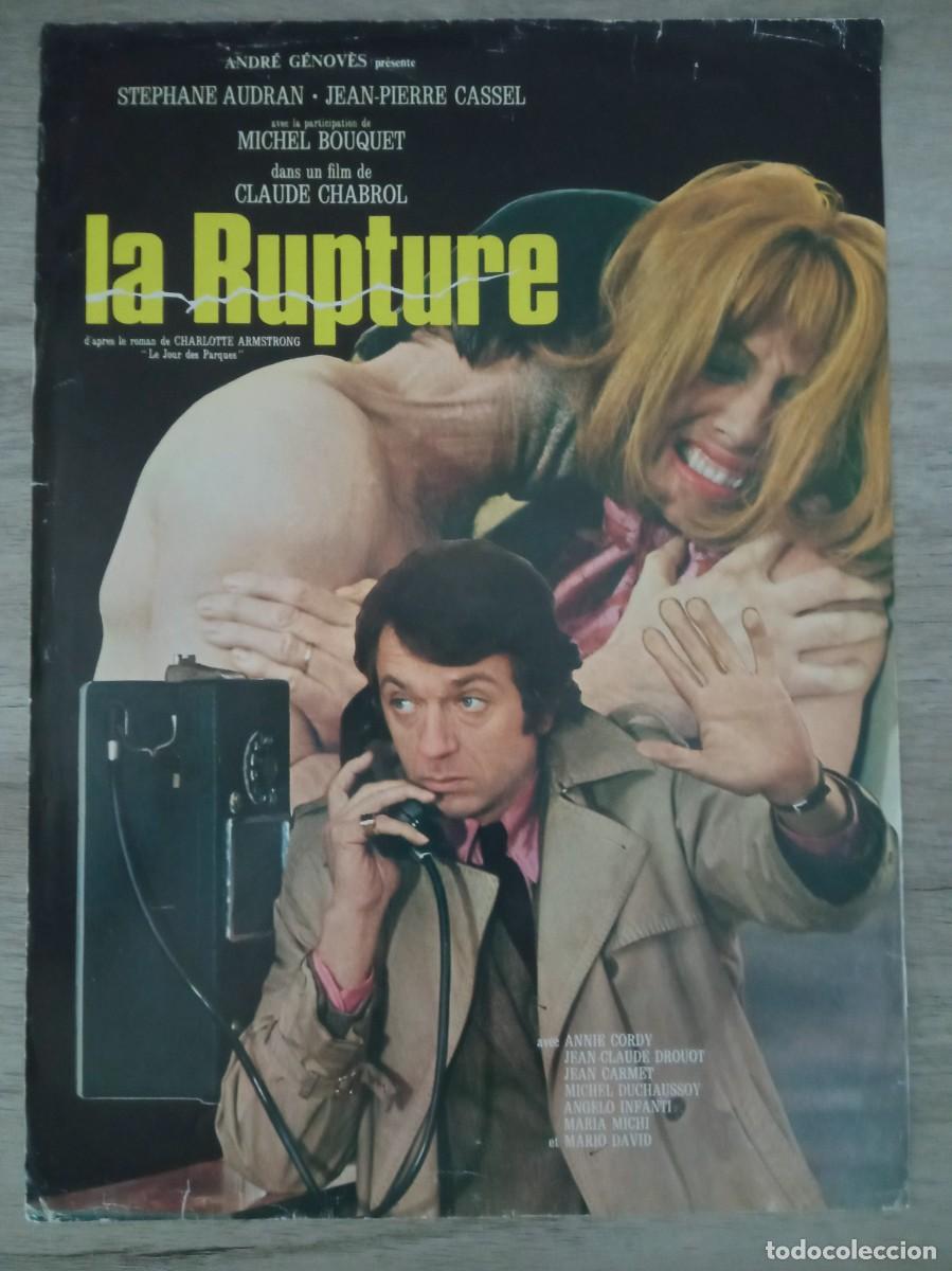Cine: LA RUPTURE, STEPHANE AUDRAN, JEAN PIERRE CASSEL, CLAUDE CHABROL, GU&Iacute;A FRANCESA