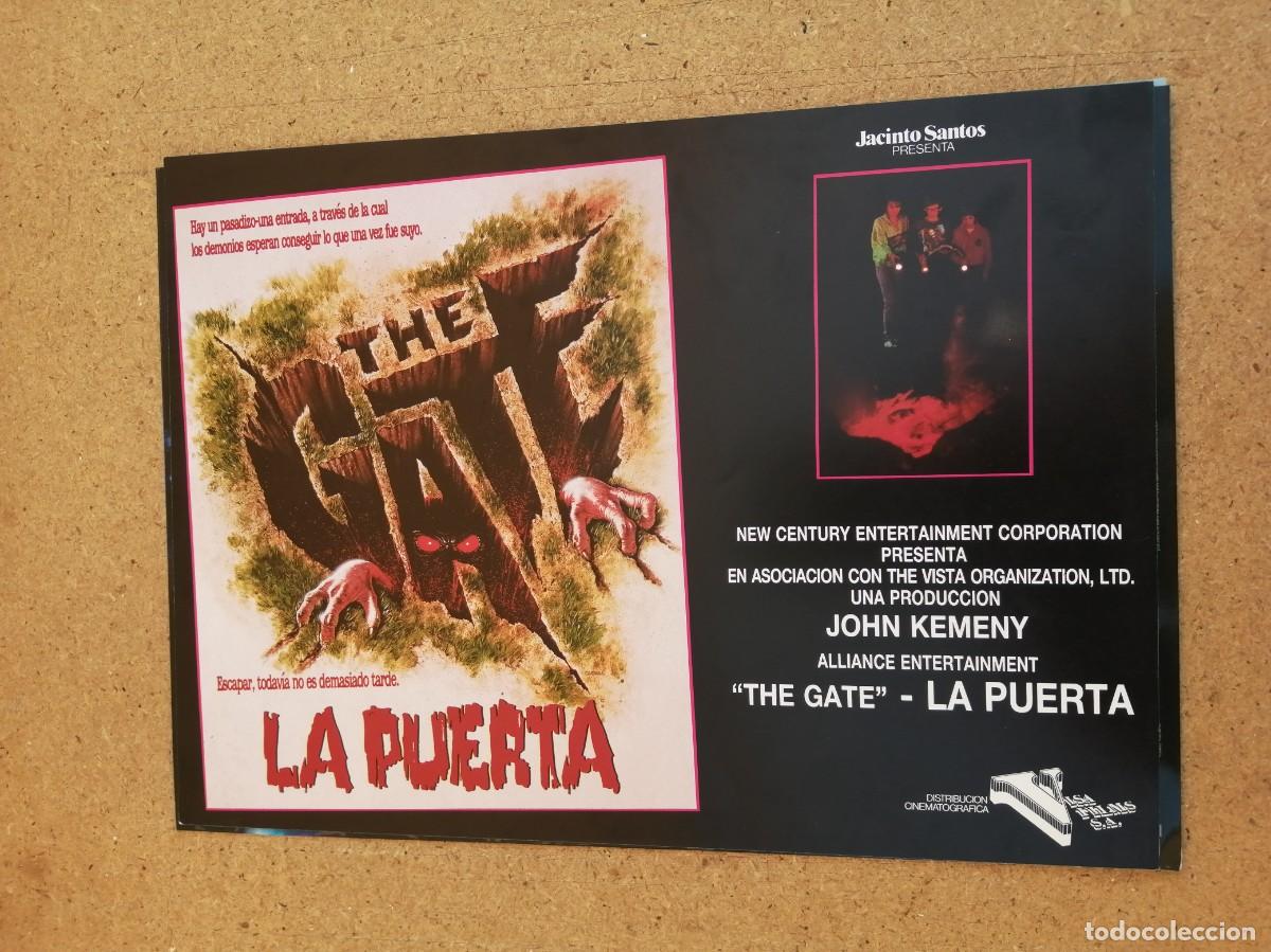 Cine: GUIA CINEMATOGRAFICA. LA PUERTA (FILM DE TERROR)