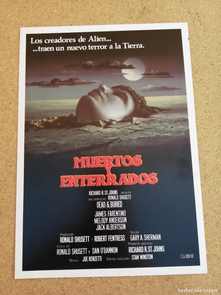 Cine: GUIA CINEMATOGRAFICA. MUERTOS Y ENTERRADOS (JAMES FARENTINO - MELODY ANDERSON)