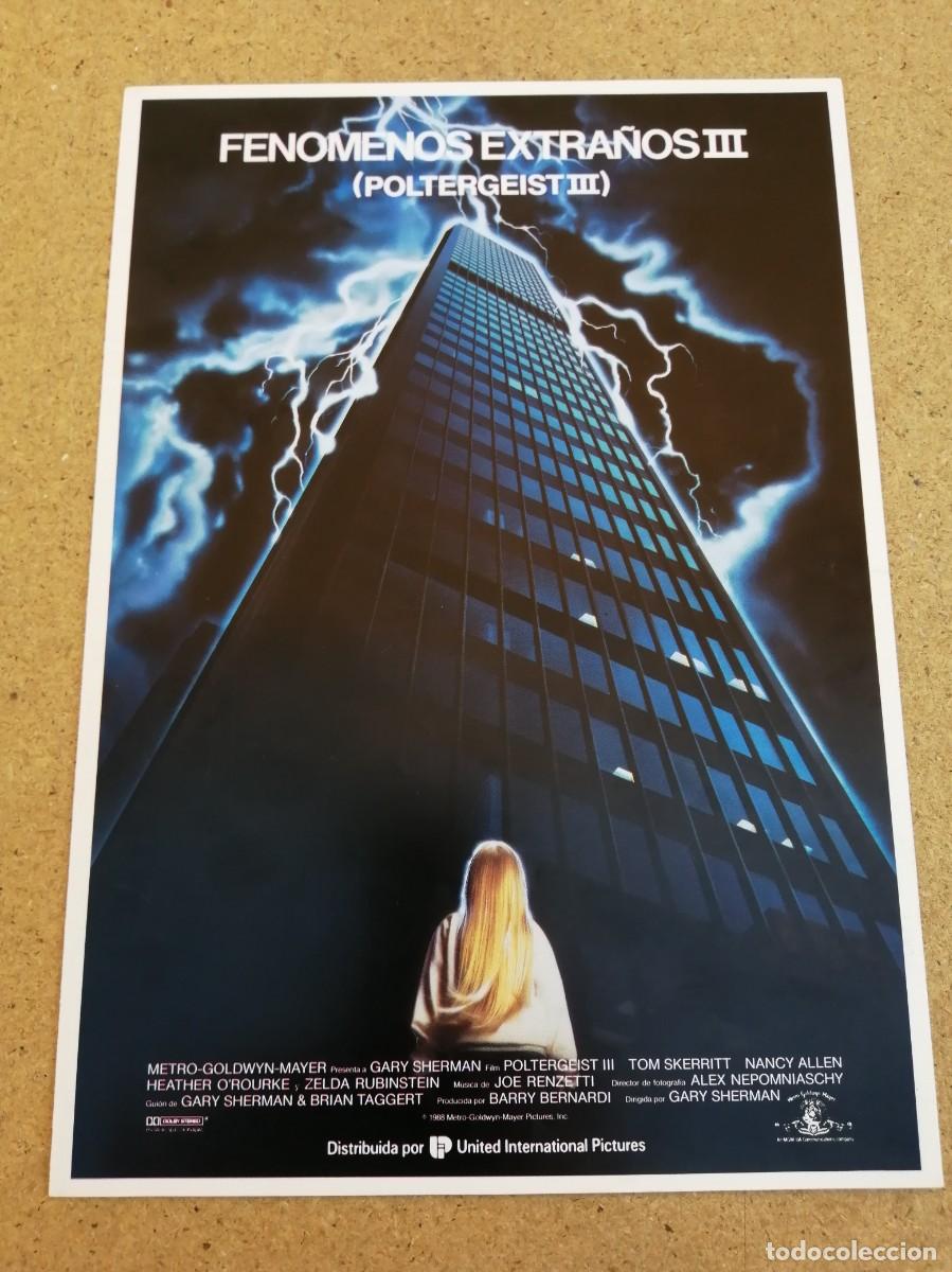Cine: GUIA CINEMATOGRAFICA. FENOMENOS EXTRA&Ntilde;OS III (POLTERGEIST III)