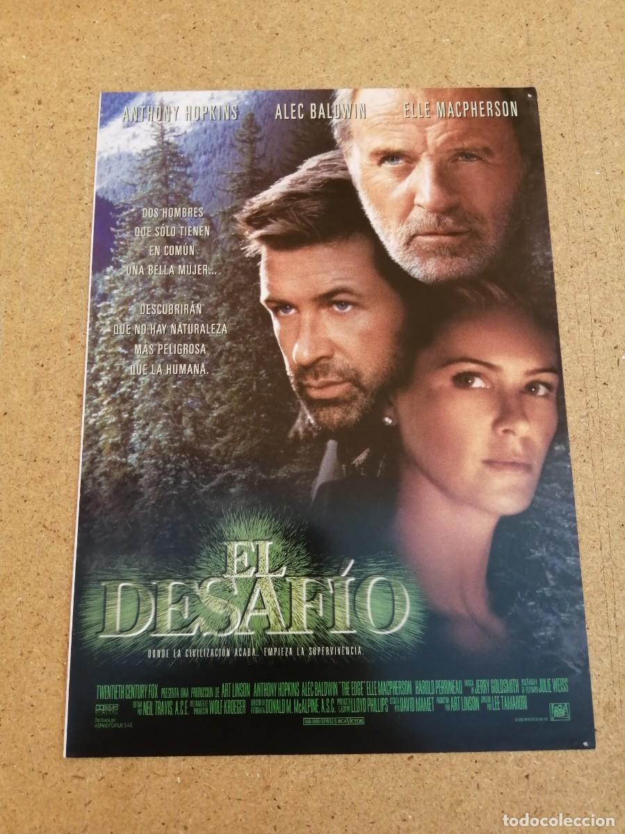 Cine: GUIA CINEMATOGRAFICA. EL DESAFIO (ANTHONY HOPKINS -ALEC BALDWIN - ELLE MacPHERSON))