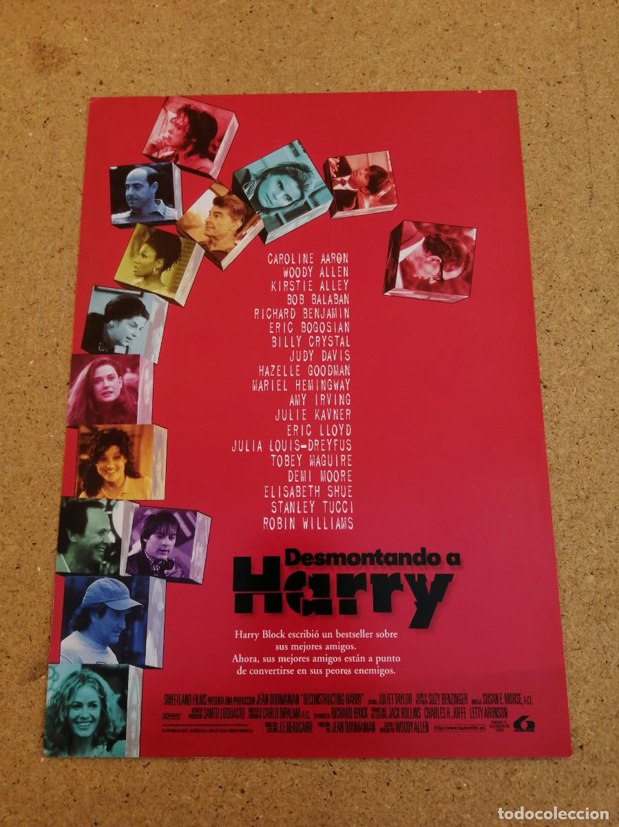 Cine: GUIA CINEMATOGRAFICA. DEMONTANDO A HARRU (WOODY ALLEN - DEMI MOORE - ROBIN WILLIAMS)