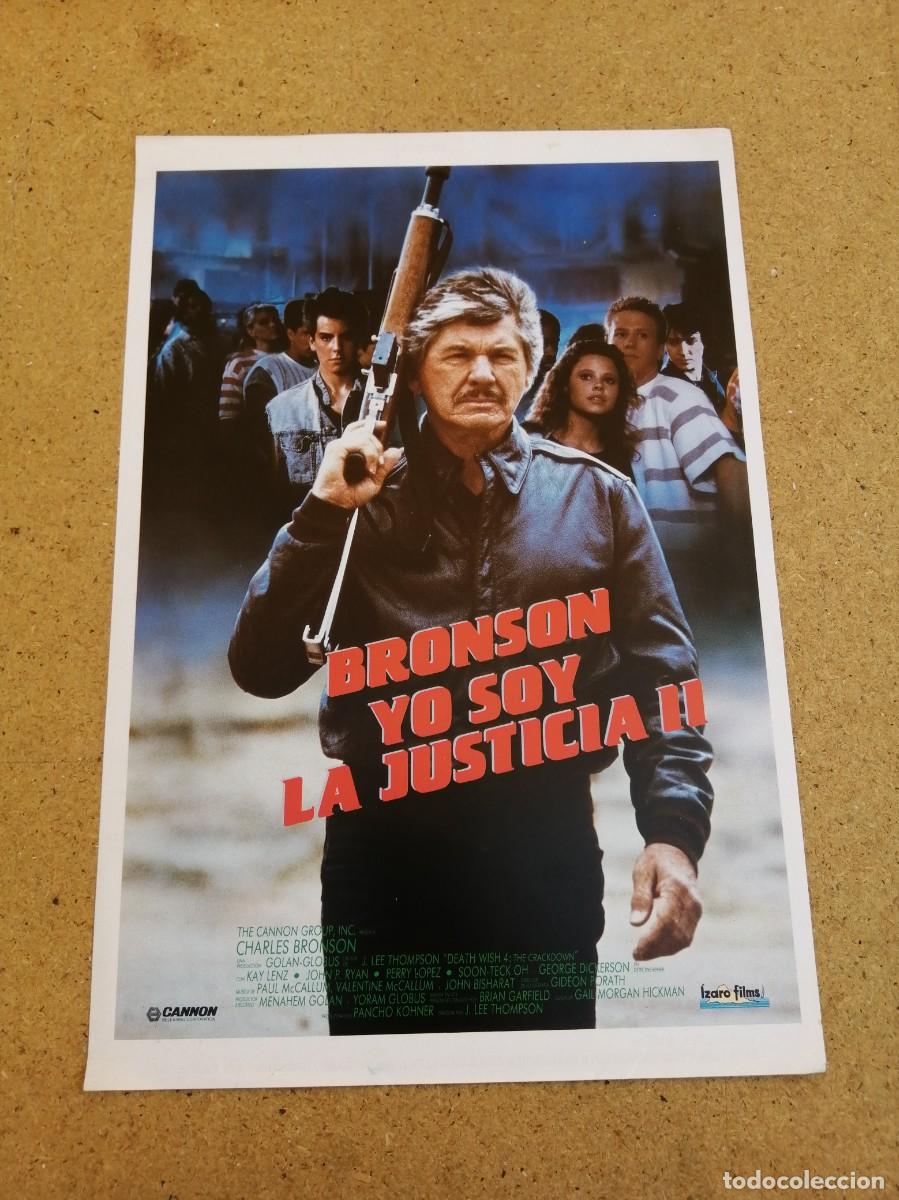 Cine: GUIA CINEMATOGRAFICA. YO SOY LA JUSTICIA II (CHARLES BRONSON)