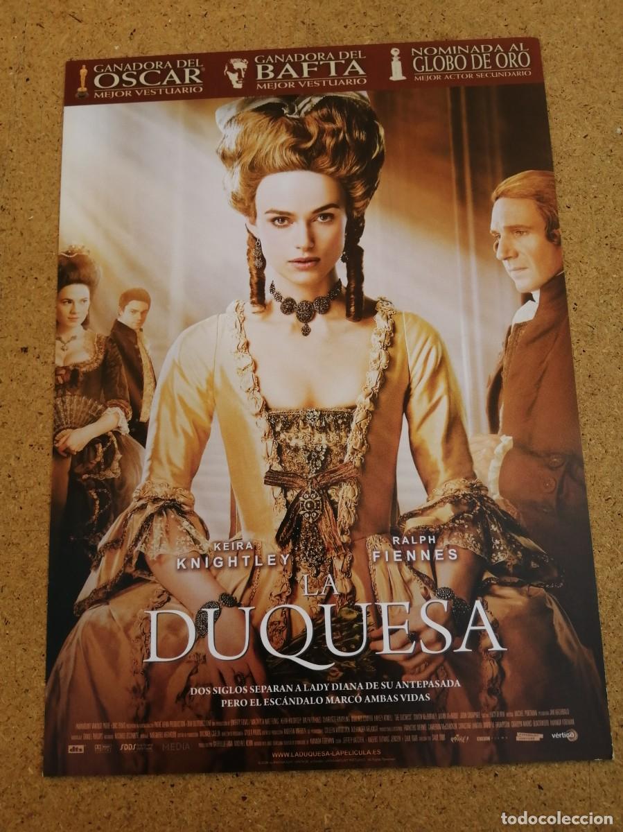 Cine: GUIA CINEMATOGRAFICA. LA DUQUESA ( KEIRA KNIGHTLEY - RALPH FIENNES)