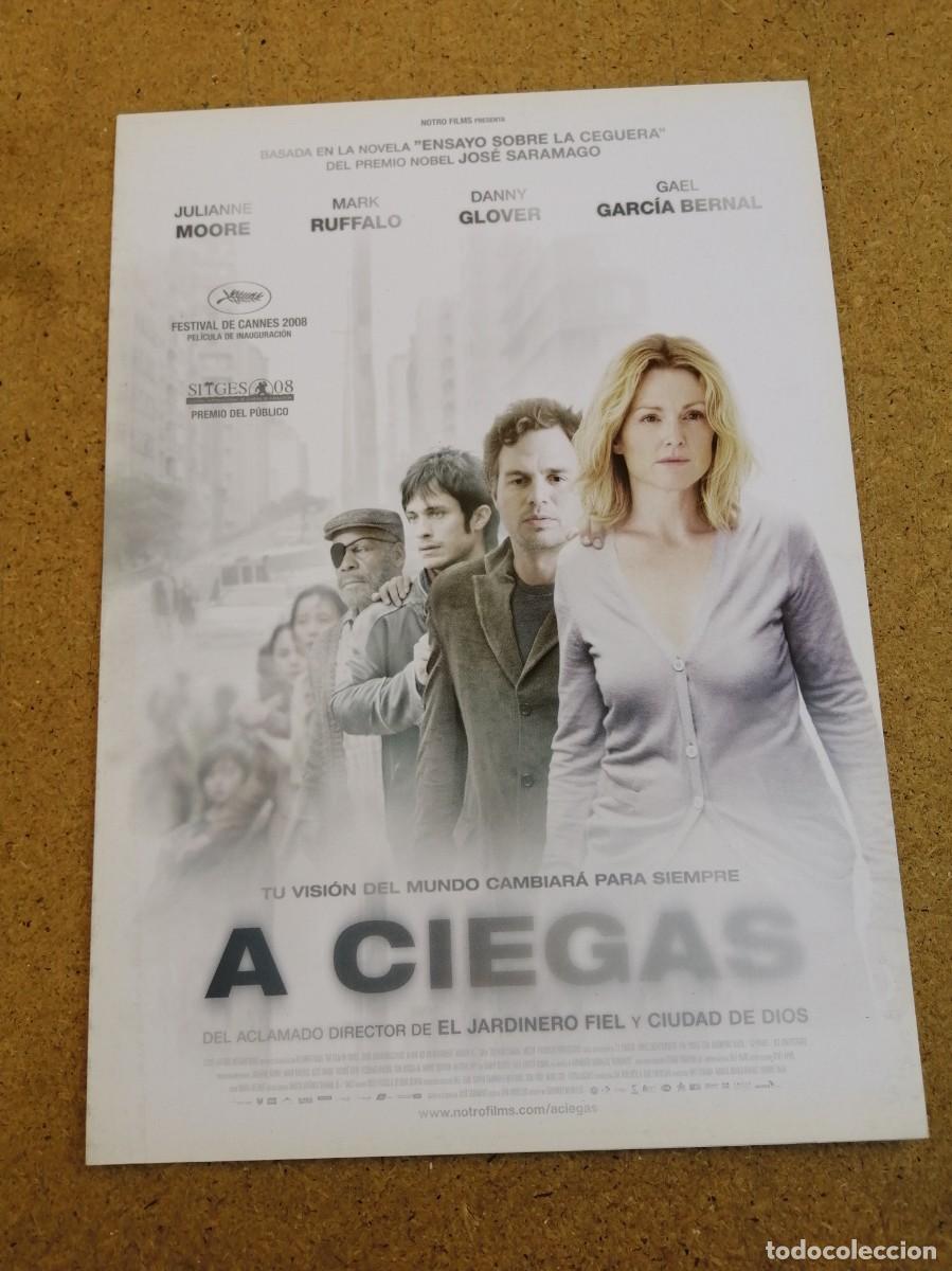 Cine: GUIA CINEMATOGRAFICA. A CIEGAS (JULIANNE MOORE - MARK RUFFALO - DANNY GLOVER)