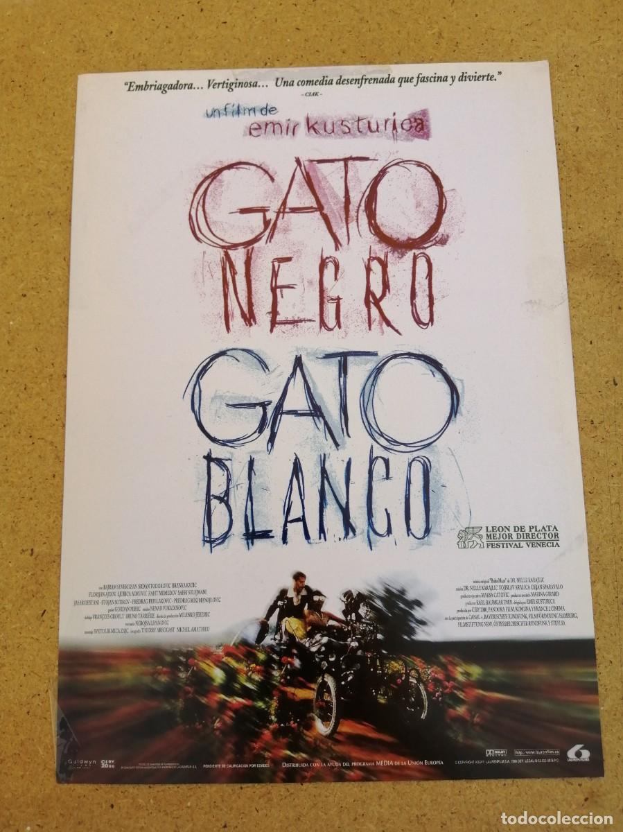 Cine: GUIA CINEMATOGRAFICA. GATO NEGRO, GATO BLANCO (UN FILM DE EMIR KUSTURIKA)