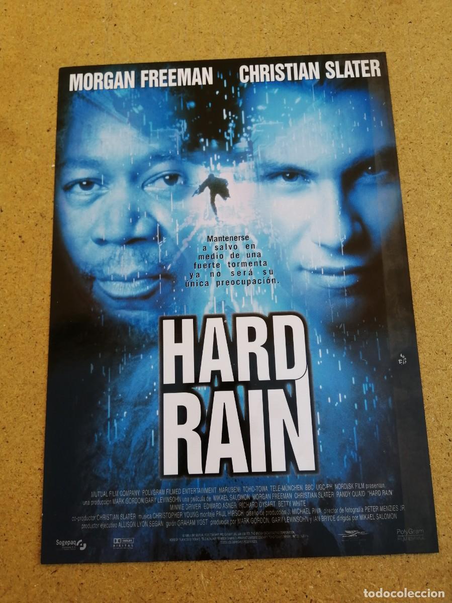 Cine: GUIA CINEMATOGRAFICA. HARD RAIN (MORGAN FREEMAN - CHRISTIAN SLATER)