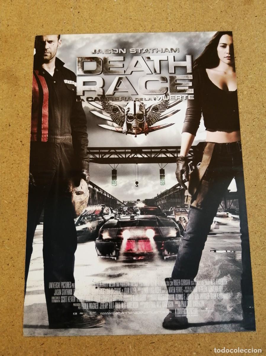 Cine: GUIA CINEMATOGRAFICA. DEATH RACE, LA CARRERA DE LA MUERTE (JASON STATHAM - JOAN ALLEN)