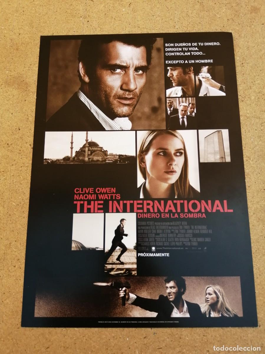 Cine: GUIA CINEMATOGRAFICA. THE INTERNATIONAL (CLIVE OWEN - NAOMI WATTS)