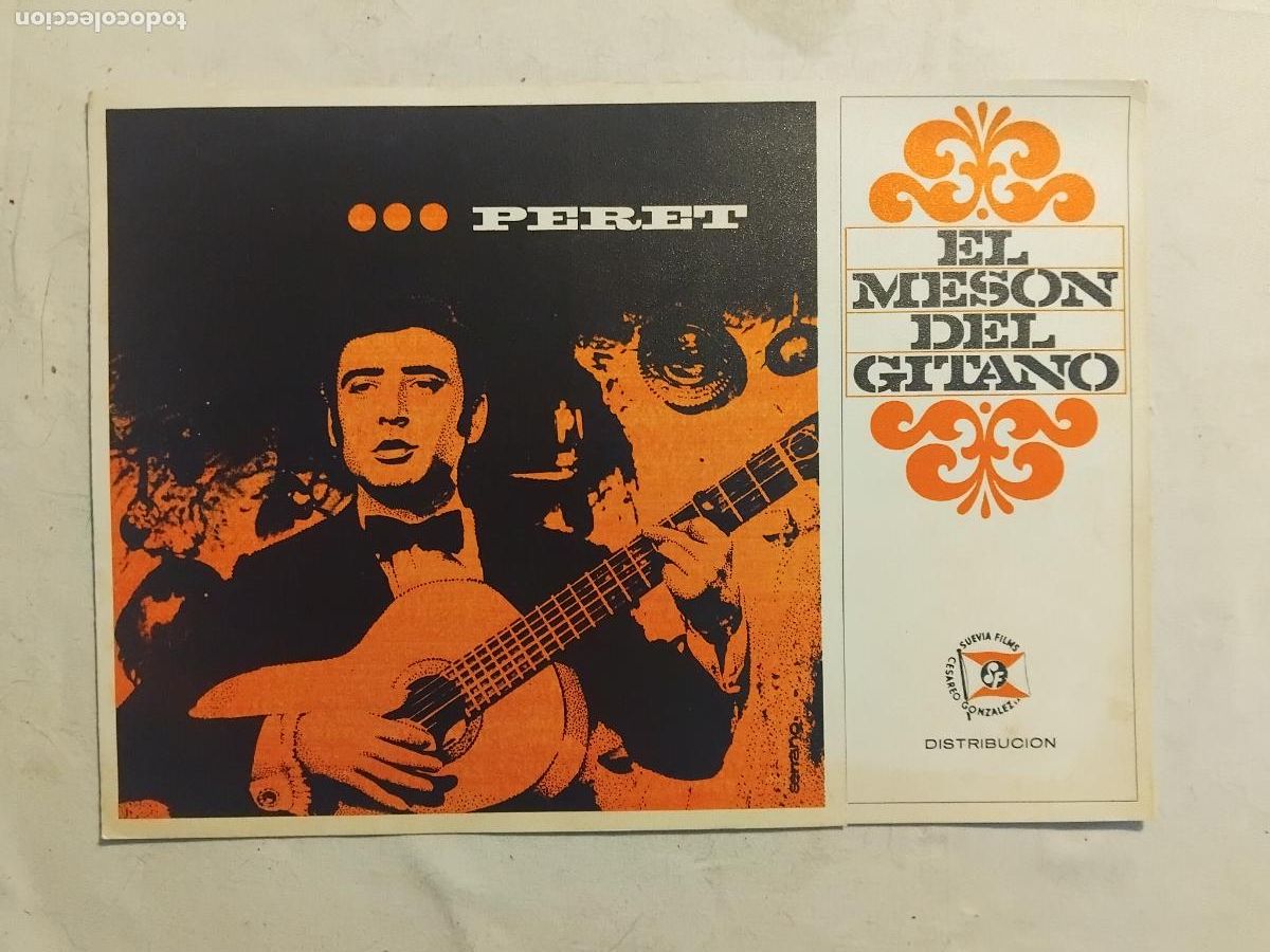 Cine: GUIA DE CINE ORIGINAL PERET EL MESON DEL GITANO