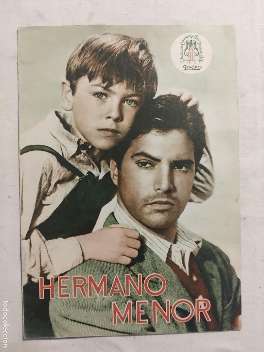 Cine: GUIA DE CINE ORIGINAL HERMANO MENOR, GUSTAVO ROJO, MARIA RIVAS